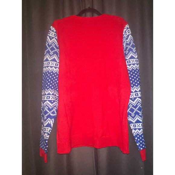 Ugly Christmas Sweater Xmas Size Large - Picture 3 of 3